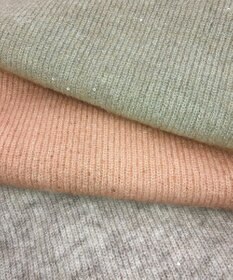 23区 L モヘヤミックススパングル Vネック ニット