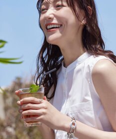 Tiaclasse サークルチェーンブレスレット