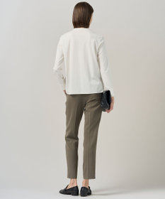 ICB L 【UVカット・洗える】ウール2WAYストレッチ スティックパンツ