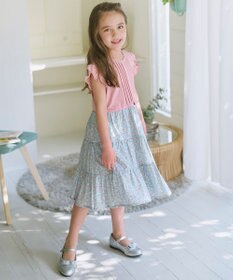 組曲 KIDS 【150-160㎝】 petit marguerite ドッキングワンピース