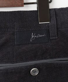 JOSEPH ABBOUD 【ウエストも伸びる！/2WAYストレッチ/暖かい/オーガニック】オーガニックコットン ウオーム パンツ