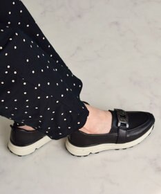 INTER-CHAUSSURES 【BUSSOLA】メタル飾りローファースニーカー