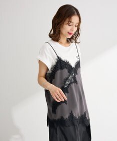 Green Parks 汗染み防止フレンチロゴＴシャツ