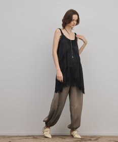 GRACE CONTINENTAL サテンレースキャミ