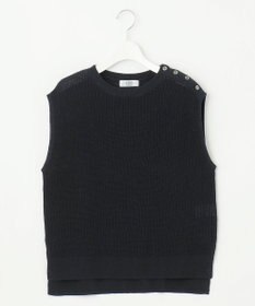 J.PRESS LADIES L 【WEB限定カラーあり】LINEN COTTON ニット ベスト