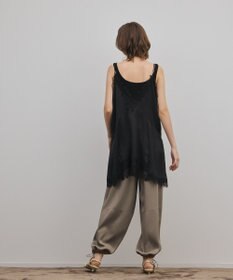 GRACE CONTINENTAL サテンレースキャミ