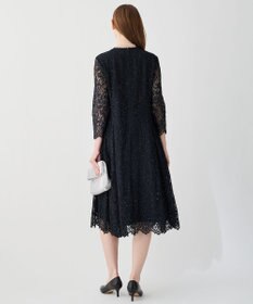 23区 【APPLAUDIR】スパンコールレース ドレス
