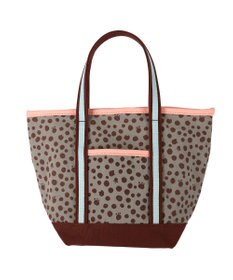 tsumori chisato CARRY コットンポルカドット ハンドバッグ Sサイズ