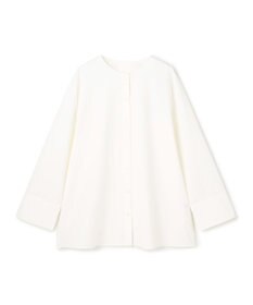 UNFILO L 【WEB限定カラー】バックリボン イージーケアシャツ