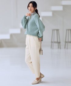 ANY レーシーモールニット