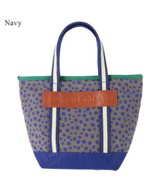tsumori chisato CARRY コットンポルカドット ハンドバッグ Sサイズ