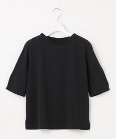 J.PRESS LADIES S 【洗える・抗菌防臭・接触冷感・吸水速乾】ドライポンチ モックネック カットソー