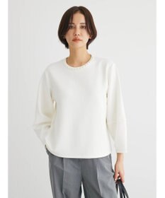 Green Parks パール付ポンチカットプルオーバー