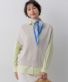 23区 【先行予約】コットンギマ ニットベスト