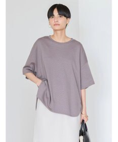 AMERICAN HOLIC 接触冷感裾ラウンドカットプルオーバー