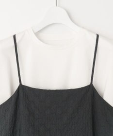 UNFILO L 【STORYコラボ】キャミワンピ＆Tシャツ セット