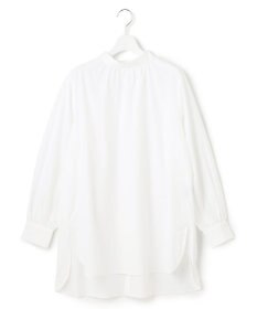 J.PRESS YORK STREET 【WOMEN】バックボタン ストライプブラウス