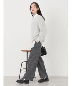 earth music&ecology ゆるモヘアライクレースニット