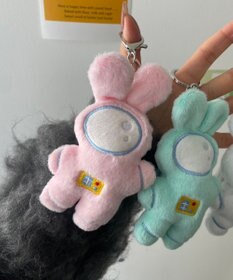 WEGO スペースラビットぬいぐるみキーホルダー