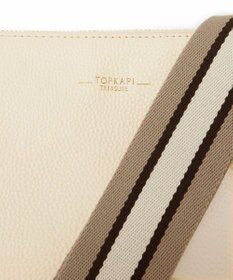TOPKAPI 【TREASURE TOPKAPI】ストライプベルト・レザー2wayショルダーバッグ