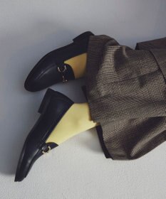 uncrave グレンチェック ワイドパンツ