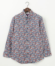 JOSEPH ABBOUD 【キングサイズ・洗える】リバティプリント シャツ