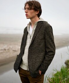 JOSEPH ABBOUD 【キングサイズ・オリジナルオーガニックコットン使用】JOE COTTONニット パーカー