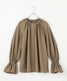 #Newans 【洗濯機可】フルギャザーブラウス