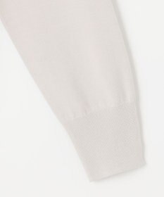 J.PRESS LADIES L 【洗える】RAYON STRETCH PLAIN Vネック カーディガン