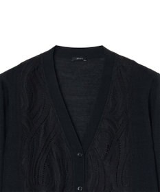 JOSEPH レース&ニット　Vネックカーディガン