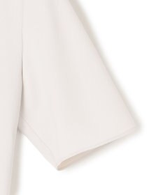 ICB L ストレッチジョーゼット ドレープデザインブラウス