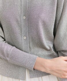 BEIGE， SMITHONITE / リュクスグリッター ドルマンカーディガン