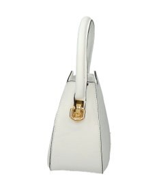 INTER-CHAUSSURES 【ANDREA CARDONE】ウェーブカットレザーハンドバッグ