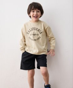 ANY KIDS ロゴプリント 長袖Tシャツ