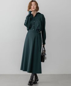 23区 S 【VERY10月号掲載】メリノウールサテン スカート