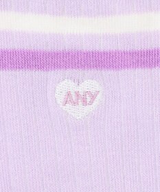 ANY KIDS ハートワンポイント　ハイソックス