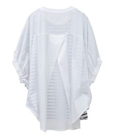 AMERICAN HOLIC 異素材ドッキングドルマンプルオーバー