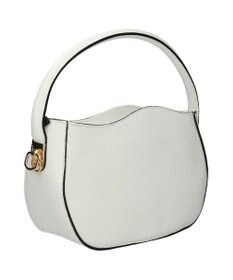 INTER-CHAUSSURES 【ANDREA CARDONE】ウェーブカットレザーハンドバッグ