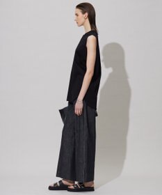 ICB L 【接触冷感・洗える】コンパクトスムース ノースリーブ Tシャツ