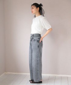 Green Parks ・ｓｗｉｎｇ　ｂｙ　ハート柄クルーニット