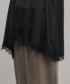 GRACE CONTINENTAL サテンレースキャミ