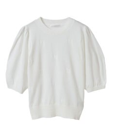 Green Parks ・ｓｗｉｎｇ　ｂｙ　ハート柄クルーニット