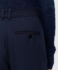 JOSEPH ギャバジンストレッチ ワイドレッグトラウザーズ YUKIO