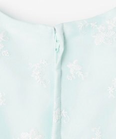 ANY KIDS 総刺繍 花柄ワンピース