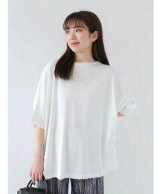 Green Parks 冷っとすずやか　ドルマンカット５分袖プルオーバー