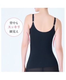 BRADELIS New York 【BRADELIS NewYork peace】綿混ストレッチハイブリッドハートカップブラキャミ25 ブラデリス 補正 下着 カップ付き ブラトップ シェイパー