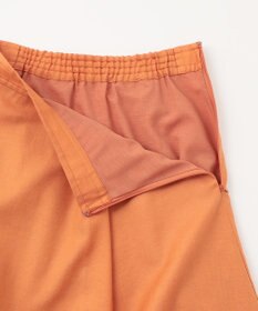 GRACE CONTINENTAL リネンタッチタックフレアスカート