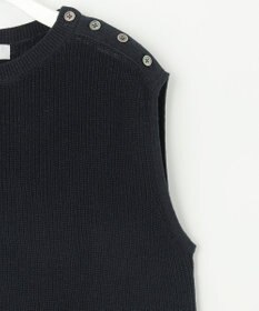 J.PRESS LADIES L 【WEB限定カラーあり】LINEN COTTON ニット ベスト