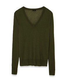 JOSEPH 【洗える】キャッシュエアー　Vネックニット