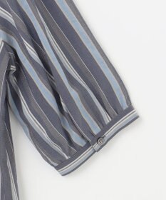 J.PRESS LADIES L 【洗える】ランダムストライプ ブラウス